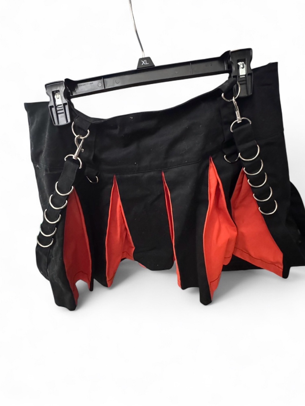 PEEK A BOO PLEATED SKIRT-TRICKZ N' TREATZ